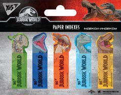 Индексы бумажные YES "Jurassic World" 50x15мм, 100 шт (5x20)