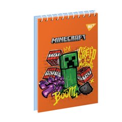 Тетрадь для записей YES А7 Minecraft 80 листов клетка