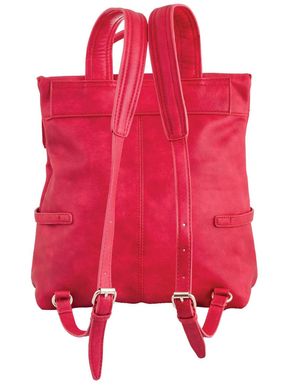 Сумка-рюкзак YES, червона, 29*33*15см