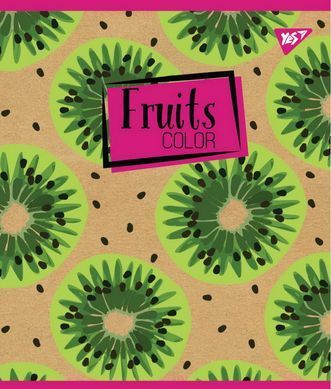 Зошит А5 12 Лін. YES Fruits Color Крафт