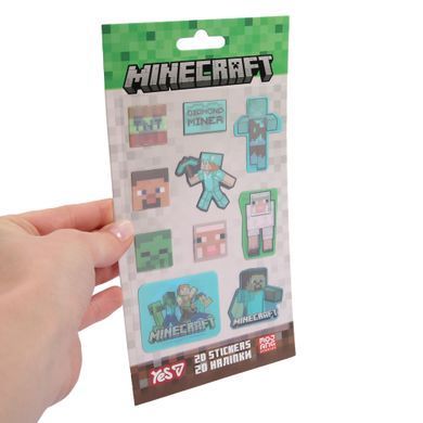 Набір наліпок 2D Yes Minecraft