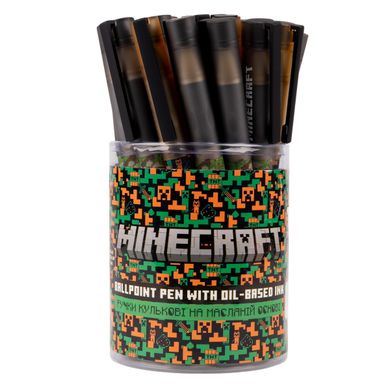 Ручка шариковая YES Minecraft 0,7 мм синяя