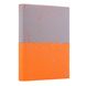 Ежедневник А5 недат. YES "Giovanni", мягк., 432 стр., серый/оранжевый 1 из 12