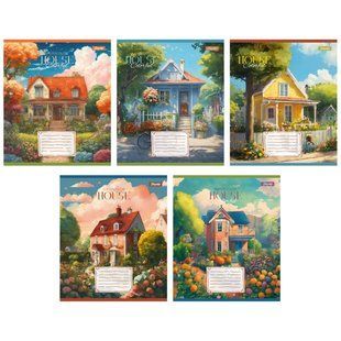 Зошит для записів 1В House colorful 36 аркушів клітинка