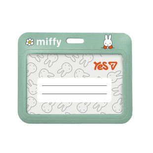 Бейдж без ленты горизонтальный Yes Miffy слайдер