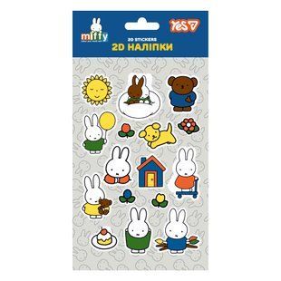 Набір наліпок 2D Yes Miffy