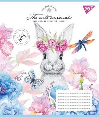 Зошит шкільний Yes Sunny spring 12 аркушів клітинка