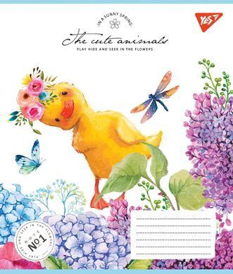 Зошит шкільний Yes Sunny spring 12 аркушів клітинка