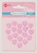 Набор кристалов самоклеющихся сердечки розовые, 18 шт 1 из 2