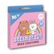 Набір воскових олівців YES 12 шт Line Friends 1 з 3
