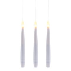 Набор свечей Novogod'ko "Летающие свечи" с пультом, 15см, 3 шт., LED