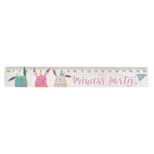 Линейка 20 см "Princess party"