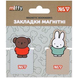 Закладки магнітні Yes Miffy 2 шт висікання
