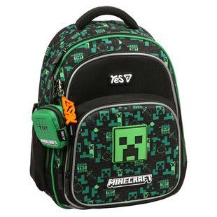 Рюкзак шкільний напівкаркасний Yes Minecraft TNT S-91M