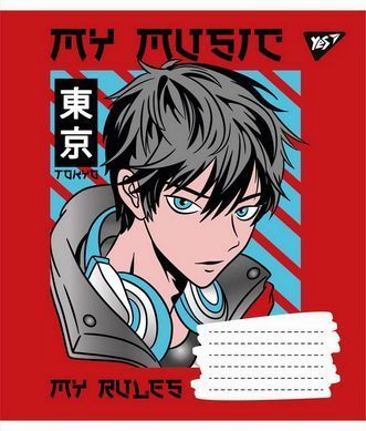 А5/12 кл. YES Anime, зошит учнів.
