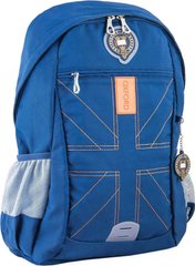 Рюкзак подростковый YES OX 316, синий, 30.5*46.5*15.5