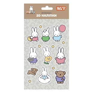 Набір наліпок 2D Yes Miffy Cute