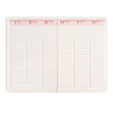Щоденник діловий Leo Planner Bloom А5 датований 2027 твердий 368 сторінок