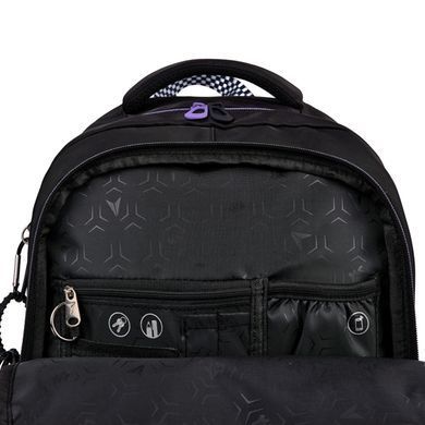 Рюкзак шкільний YES Purple Hearts TS-48