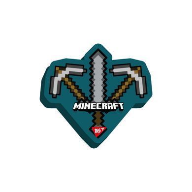 Ластик фигурный Yes Minecraft 3 дизайна микс