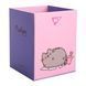 Стакан для письмового приладдя Yes Pusheen картон, блакитний 1 з 2