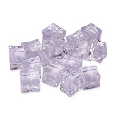 Кубик льда декоративный Novogod'ko, 2,5*2 см, прозрачный, 20 шт.