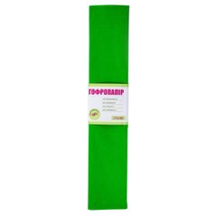 Папір гофрований 1Вересня світло-зелений 110% (50см*200см)
