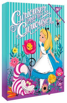 Папка для праці YES картонна А4 "Alice in Wonderland"