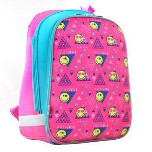 Рюкзак школьный каркасный YES H-12 Smiley, 38*29*15