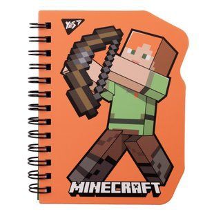 Блокнот Yes В7 60 листов дв спираль Minecraft Alex клетка