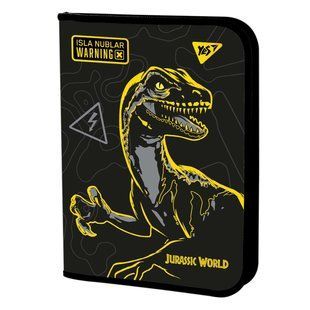 Папка для зошитів YES пласт. на блискавки В5 "JURASSIC WORLD"
