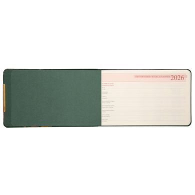 Еженедельник 10х17 см Leo Planner датированный 2026 "Bloom", интегральный, 128 страниц