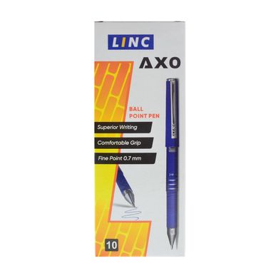 Ручка кульк. / масл "AXO Roller" синя 0,7 мм "LINC"