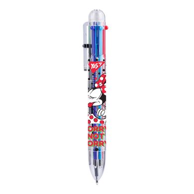 Ручка кулькова YES "Minnie Mouse", 1,0 мм, 6 кольорів