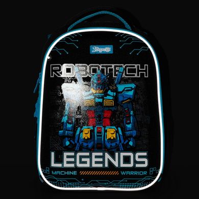 Рюкзак школьный каркасный 1Вересня H-29 Robotech Legends