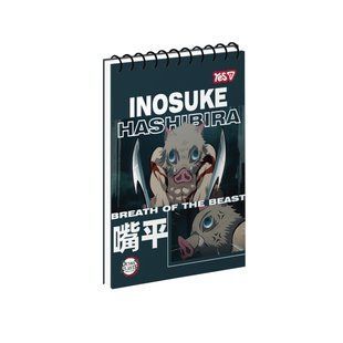 Зошит для записів Yes Demon Slayer Inosuke А6 80 аркушів