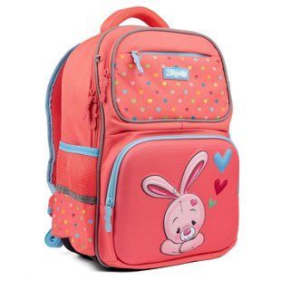 Рюкзак школьный 1Вересня S-105 "Pretty", коралловый
