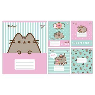 Зошит учнівський шкільний Yes Pusheen Candy А5 18 аркушів лінія