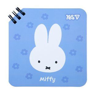 Блокнот Yes Miffy Blue 110x110 80 аркушів лінія