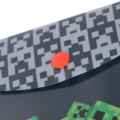 Папка-конверт Yes на кнопке Minecraft Creepers В6