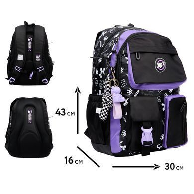 Рюкзак шкільний YES TS-43 Purple Game