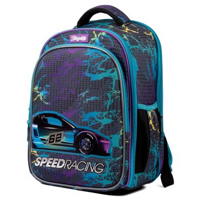 Рюкзак школьный каркасный 1Вересня S-98 Speed Racing