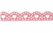 Стрічка фігурна самоклеюча блискуча, "Ніжність", рожева, 1.5 м 3 з 3