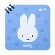 Блокнот Yes Miffy Blue 110x110 80 листов линия 1 из 3