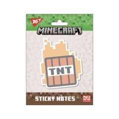 Бумага с липким слоем Yes фигурная Minecraft TNT 40 листов