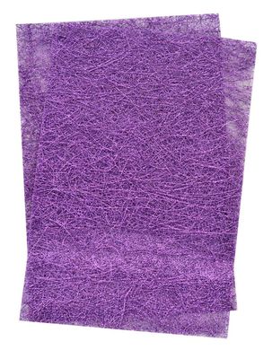 Набір сизалі з глитер фіолетового кольору, 20*30 см, 5 аркушів