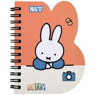 Блокнот Yes Miffy Camera В7 60 листов клетка