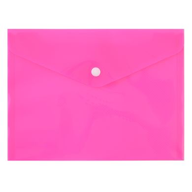 Папка-конверт на кнопці А5 (24х18 см) "Bright"