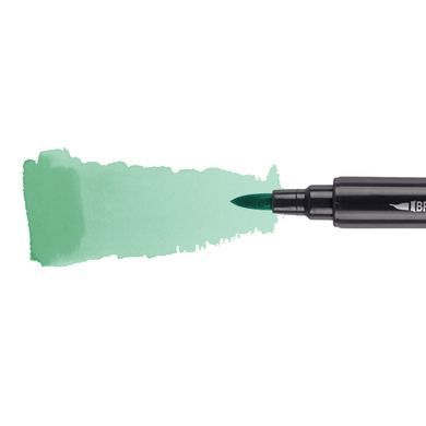 Маркер акварельный SANTI Brush Marker SWB-23 зеленый двусторонний